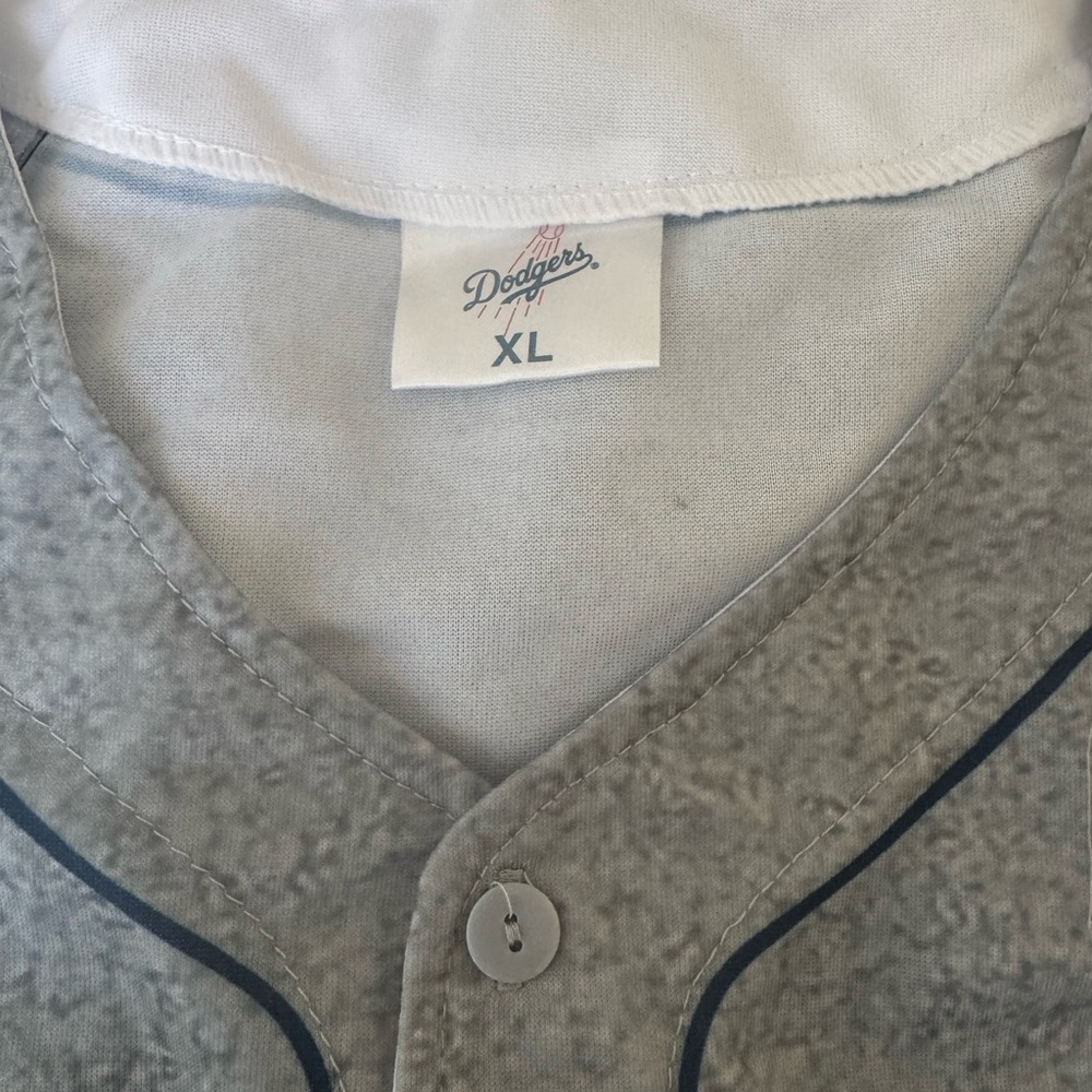 Bundle! 
Jackie Robinson Gray Dodgers Baseball Jersey - Picture 4 of 4